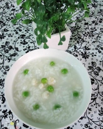 虾仁豌豆粥 [9步,其它工艺 / 咸鲜味]