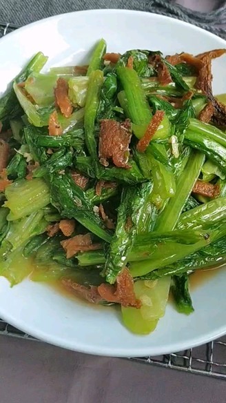 鱼罐头炒油麦菜 [3步 / 大概10分钟,炒 / 咸鲜味]